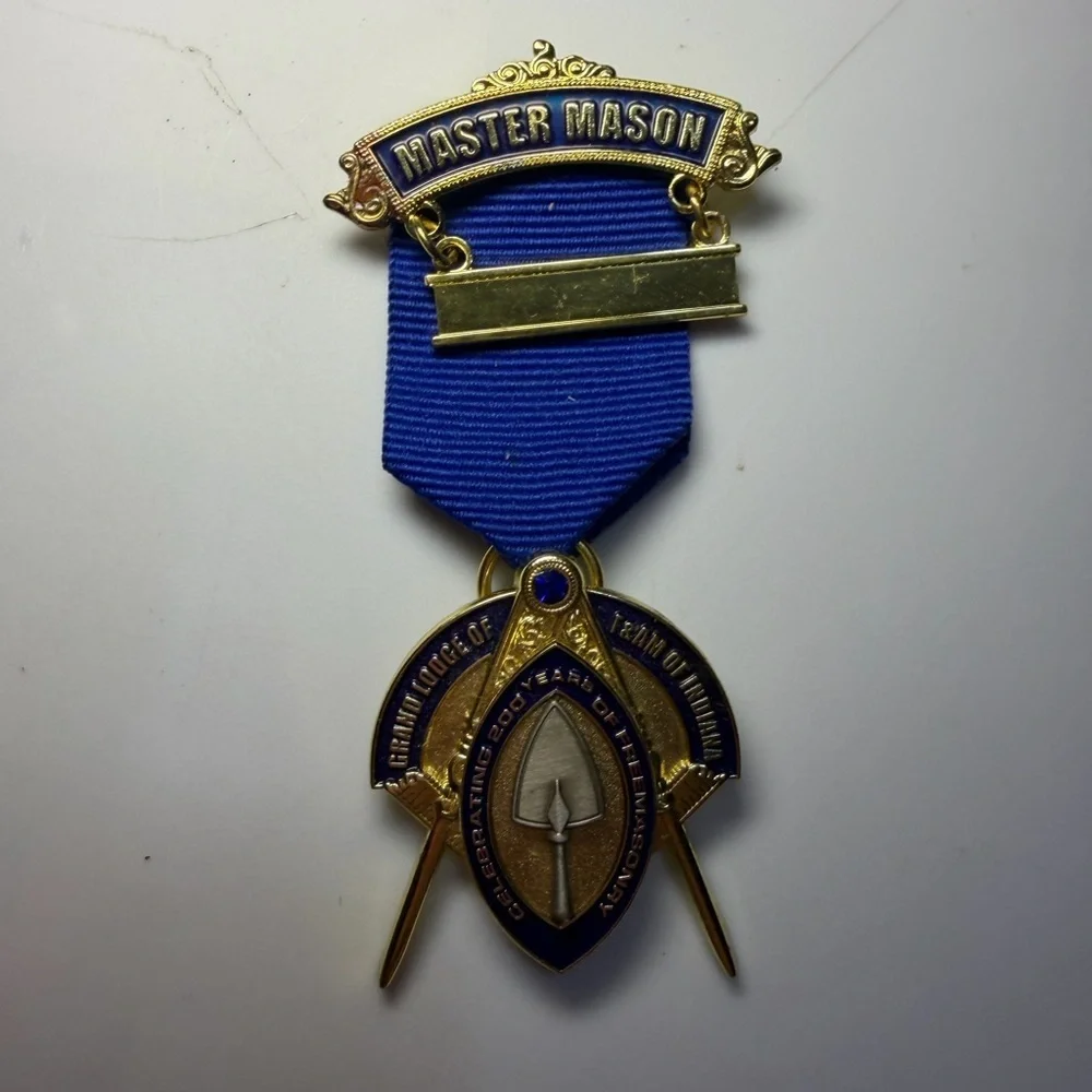 Indiana Masonic Bicentennial Past Master's Jewel for Masons